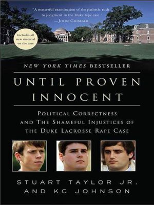 cover image of Until Proven Innocent